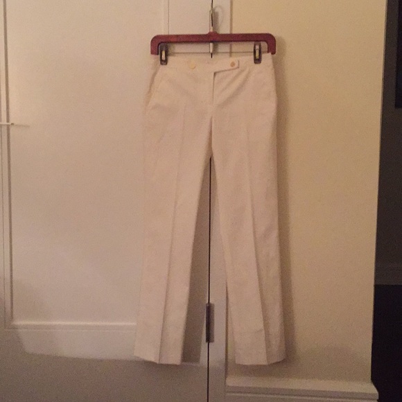 NWOT Tory Burch white pants brand new 0